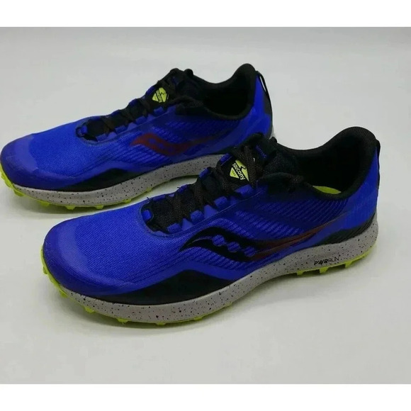 Saucony Peregrine 12 Mens Size 11.5 High Cushion Trail Running Shoes Retail $130 main image 8